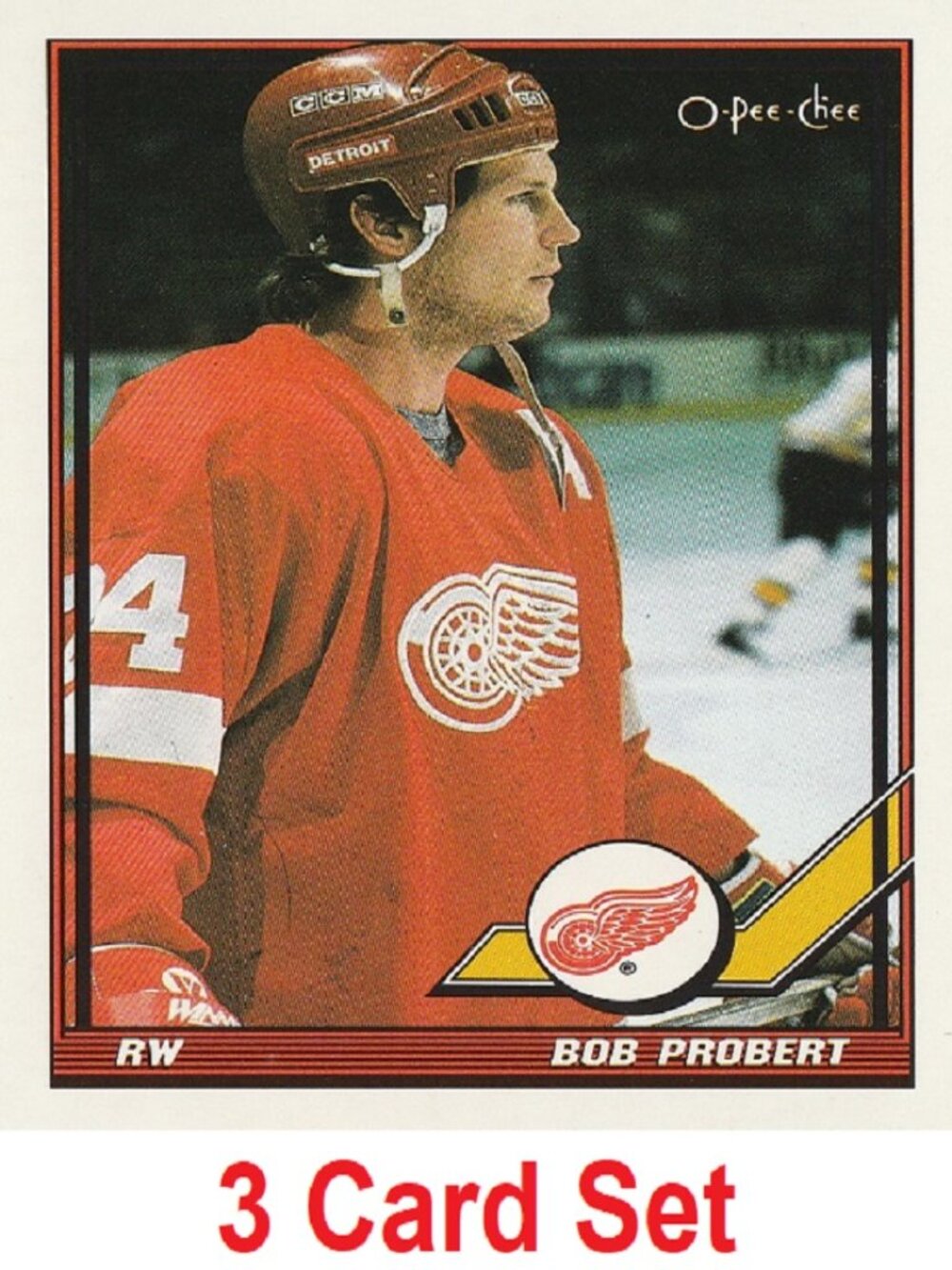 Bob Probert Hockey Card Collection